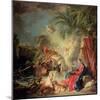 The Rest on the Flight into Egypt-Francois Boucher-Mounted Giclee Print