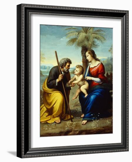 The Rest on the Flight into Egypt-Raphael-Framed Giclee Print