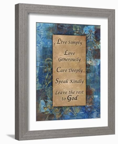 The Rest To God Winter Rain-Smith Haynes-Framed Art Print