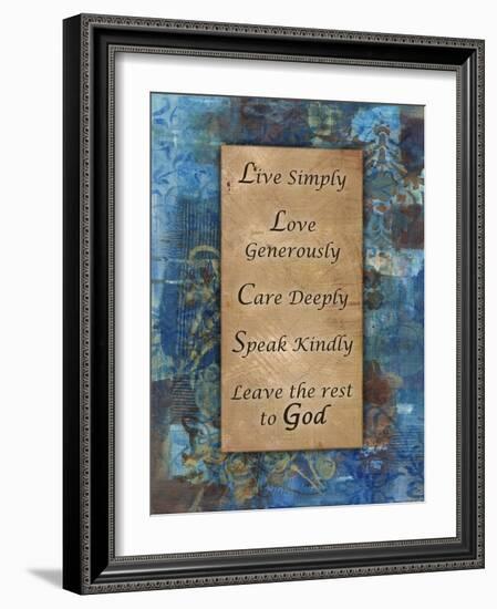 The Rest To God Winter Rain-Smith Haynes-Framed Art Print