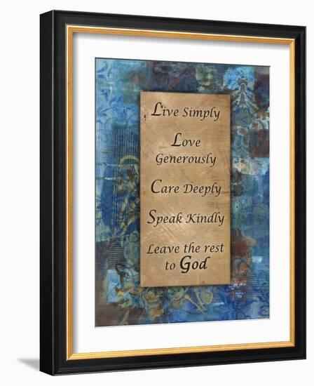 The Rest To God Winter Rain-Smith Haynes-Framed Art Print