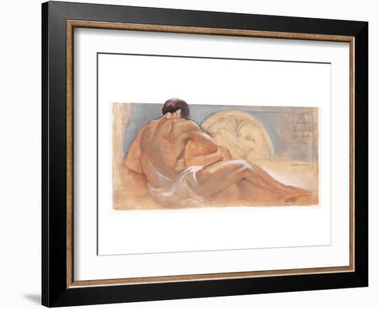 the Rest-Talantbek Chekirov-Framed Art Print