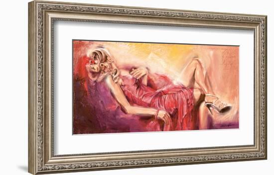 the Rest-Talantbek Chekirov-Framed Art Print