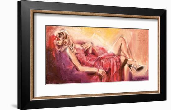 the Rest-Talantbek Chekirov-Framed Art Print