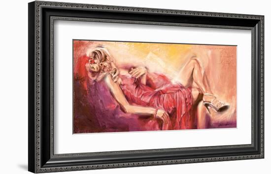 the Rest-Talantbek Chekirov-Framed Art Print