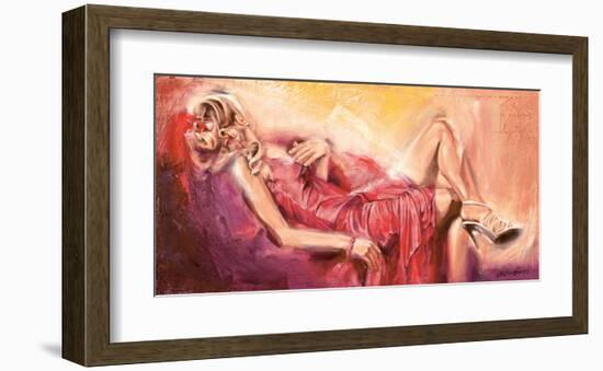 the Rest-Talantbek Chekirov-Framed Art Print