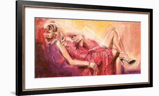 the Rest-Talantbek Chekirov-Framed Art Print