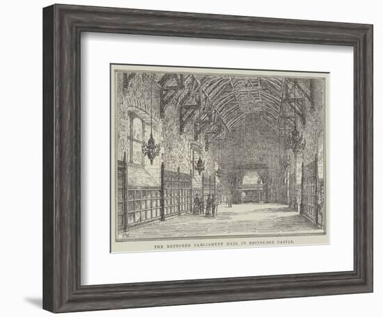 The Restored Parliament Hall in Edinburgh Castle-Frank Watkins-Framed Giclee Print