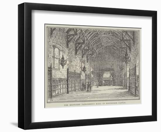 The Restored Parliament Hall in Edinburgh Castle-Frank Watkins-Framed Giclee Print