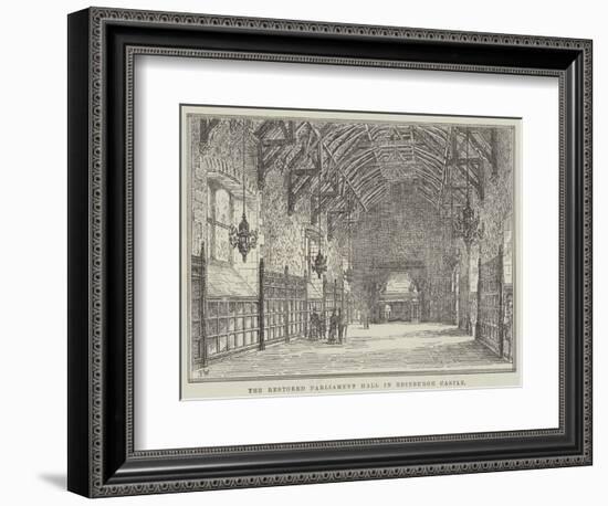 The Restored Parliament Hall in Edinburgh Castle-Frank Watkins-Framed Giclee Print