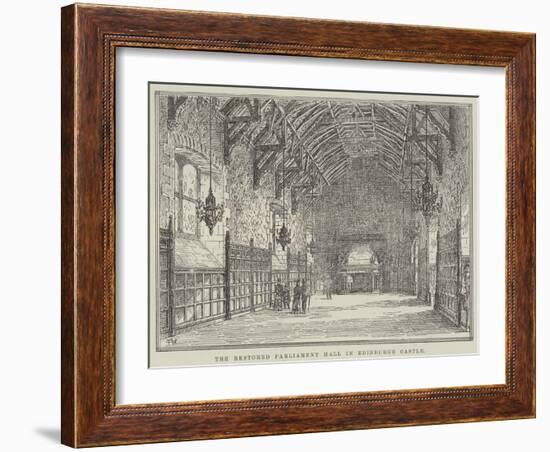 The Restored Parliament Hall in Edinburgh Castle-Frank Watkins-Framed Giclee Print