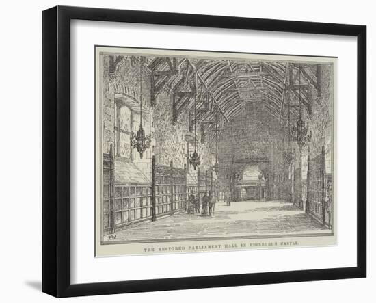 The Restored Parliament Hall in Edinburgh Castle-Frank Watkins-Framed Giclee Print