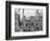 'The result of an air raid: A wrecked house in Southend', 1915-Unknown-Framed Photographic Print