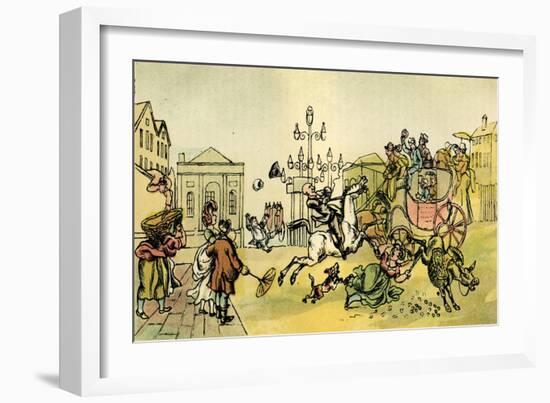 'The result of purchasing a blind horse'-Thomas Rowlandson-Framed Giclee Print