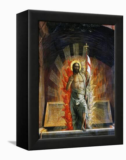 The Resurrection, 1457-1459-Andrea Mantegna-Framed Premier Image Canvas
