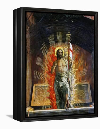 The Resurrection, 1457-1459-Andrea Mantegna-Framed Premier Image Canvas