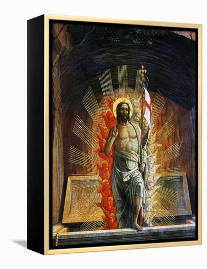 The Resurrection, 1457-1459-Andrea Mantegna-Framed Premier Image Canvas