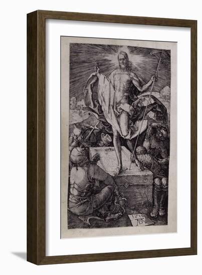 The Resurrection, 1512-Albrecht Dürer-Framed Giclee Print