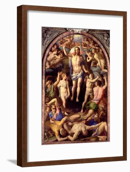 The Resurrection, 1550-Agnolo Bronzino-Framed Giclee Print