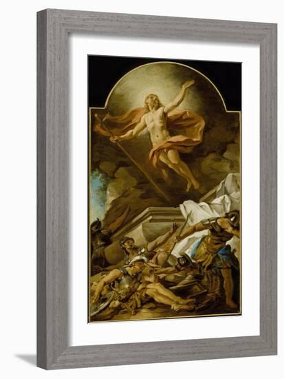 The Resurrection, 1739-Jean Francois de Troy-Framed Giclee Print