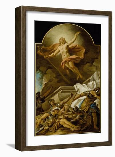 The Resurrection, 1739-Jean Francois de Troy-Framed Giclee Print