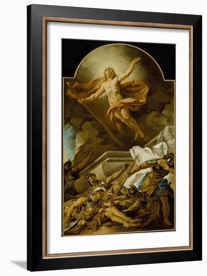 The Resurrection, 1739-Jean Francois de Troy-Framed Giclee Print