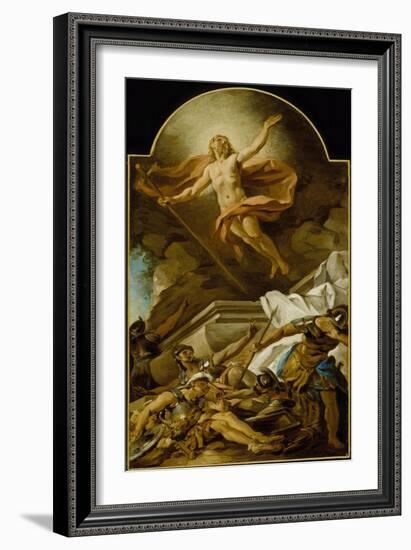 The Resurrection, 1739-Jean Francois de Troy-Framed Giclee Print