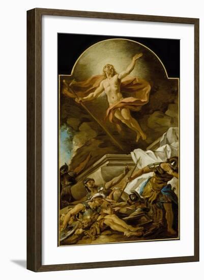 The Resurrection, 1739-Jean Francois de Troy-Framed Giclee Print