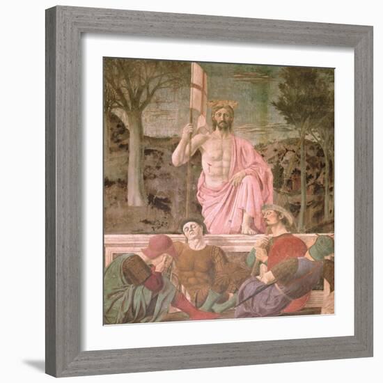 The Resurrection, circa 1463-Piero della Francesca-Framed Giclee Print