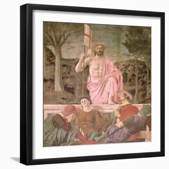 The Resurrection, circa 1463-Piero della Francesca-Framed Giclee Print