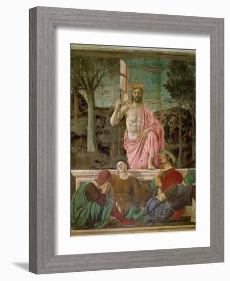 The Resurrection, circa 1463-Piero della Francesca-Framed Giclee Print