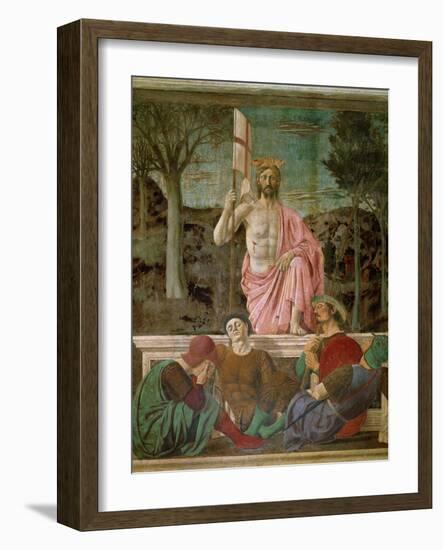 The Resurrection, circa 1463-Piero della Francesca-Framed Giclee Print