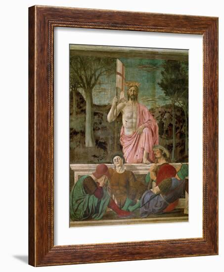 The Resurrection, circa 1463-Piero della Francesca-Framed Giclee Print