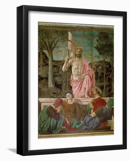 The Resurrection, circa 1463-Piero della Francesca-Framed Giclee Print