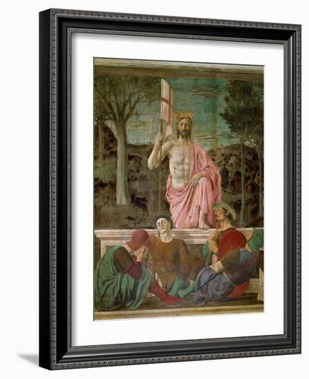 The Resurrection, circa 1463-Piero della Francesca-Framed Giclee Print