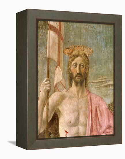 The Resurrection, Detail of Christ, C.1463-Piero della Francesca-Framed Premier Image Canvas