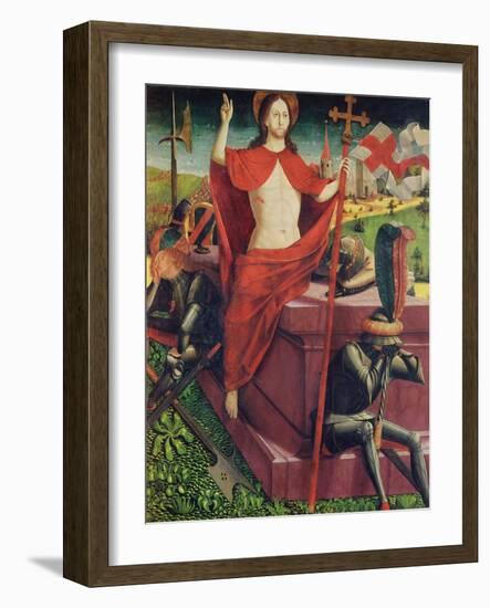 The Resurrection, from the Altarpiece of St. Stephen, C.1470 (Oil on Panel)-Michael Pacher-Framed Giclee Print