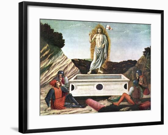 The Resurrection, Mid 15th Century-Andrea Del Castagno-Framed Giclee Print