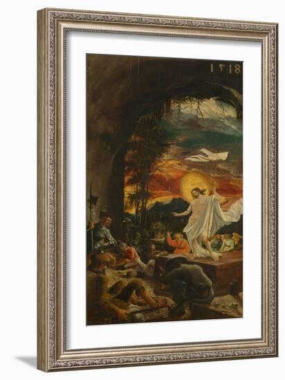 The Resurrection of Christ, 1518-Albrecht Altdorfer-Framed Giclee Print