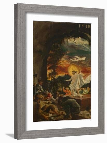 The Resurrection of Christ, 1518-Albrecht Altdorfer-Framed Giclee Print