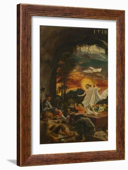 The Resurrection of Christ, 1518-Albrecht Altdorfer-Framed Giclee Print