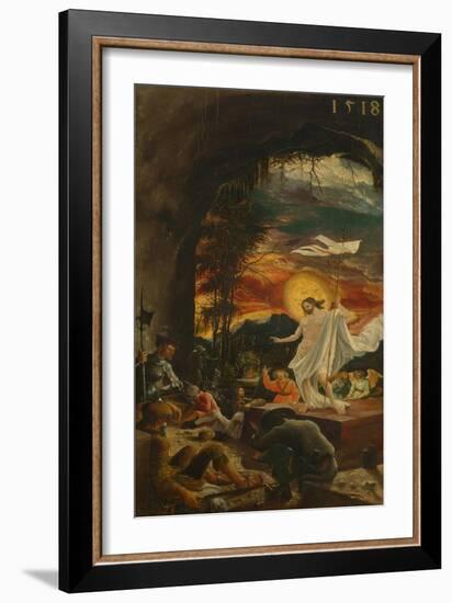 The Resurrection of Christ, 1518-Albrecht Altdorfer-Framed Giclee Print