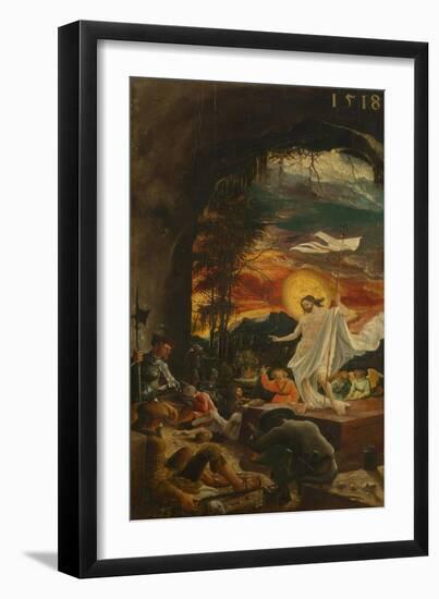 The Resurrection of Christ, 1518-Albrecht Altdorfer-Framed Giclee Print