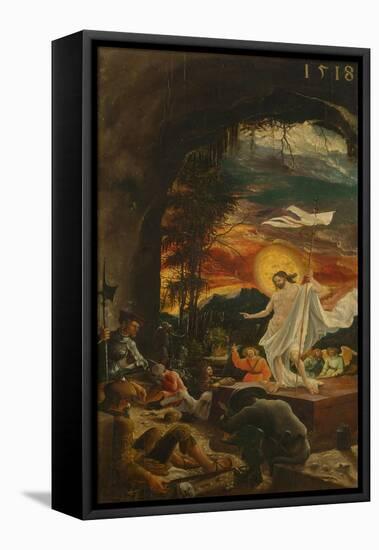 The Resurrection of Christ, 1518-Albrecht Altdorfer-Framed Premier Image Canvas