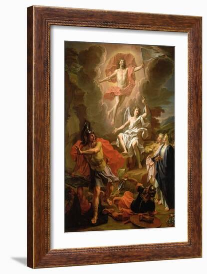 The Resurrection of Christ, 1700-Noel Coypel-Framed Giclee Print