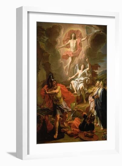 The Resurrection of Christ, 1700-Noel Coypel-Framed Giclee Print