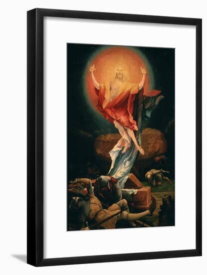 The Resurrection of Christ, from the Isenheim Altarpiece, C.1515 (Detail)-Matthias Grünewald-Framed Giclee Print