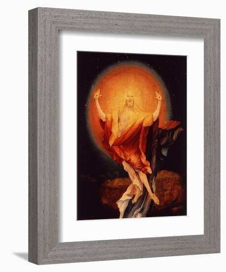 The Resurrection of Christ, from the Isenheim Altarpiece, C.1515 (Detail)-Matthias Grünewald-Framed Giclee Print