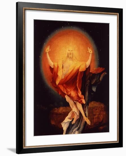 The Resurrection of Christ, from the Isenheim Altarpiece, C.1515 (Detail)-Matthias Grünewald-Framed Giclee Print