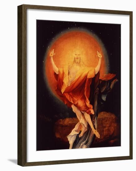 The Resurrection of Christ, from the Isenheim Altarpiece, C.1515 (Detail)-Matthias Grünewald-Framed Giclee Print